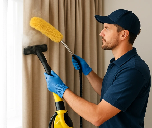 Trusted drapes cleaning technician Matty Curtain Cleaning north-rocks-nsw QLD