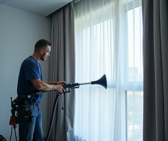 Professional drapes cleaning process tools Matty Curtain Cleaning north-rocks-nsw